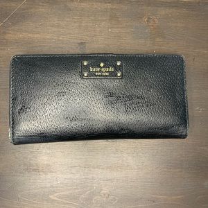 Kate Spade long fold wallet